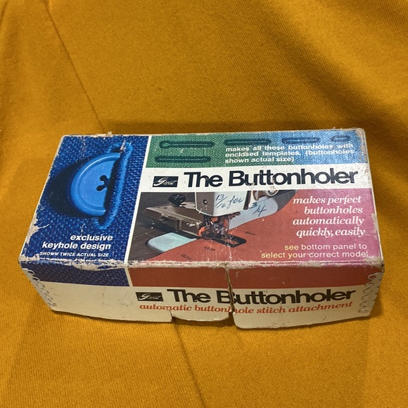 Greist Buttonholer Vintage with Original Box Model #1 - Picture 4 of 16